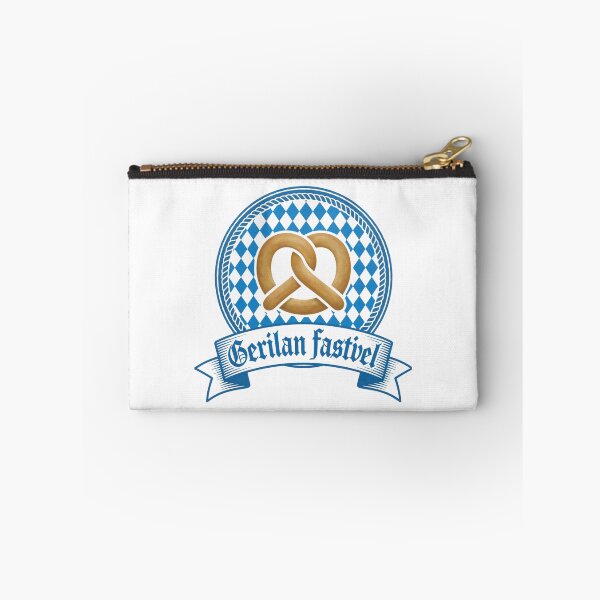 Item preview, Pretzel Festival Emblem Blue Diamond Badge Design designed and sold by KRStyleClub.