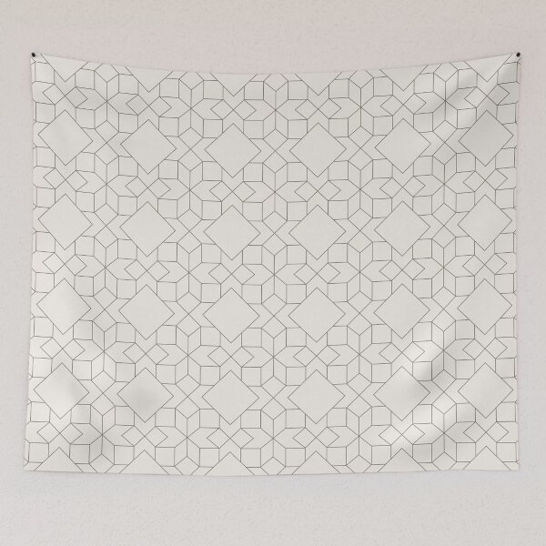 Item preview, Luxury geometric pattern minimal architectural design for modern interior decor designed and sold by Aurum-design.