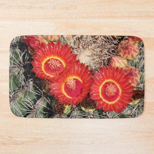 Item preview, Beautiful Lovely Barrel Cactus Flowers designed and sold by simonjayphotos.