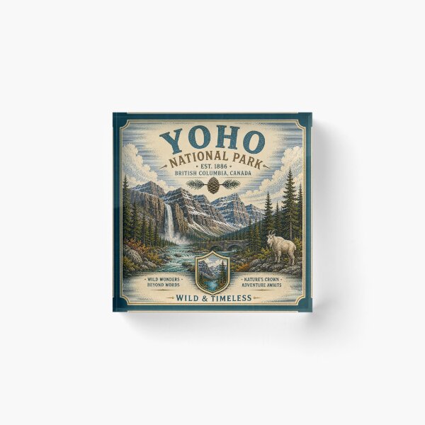 Item preview, Vintage Yoho National Park Canada Adventure designed and sold by T-Motive.
