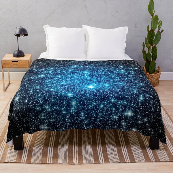 Item preview, Radiant Blue Cosmic Star Field - Retro Sci-Fi Space designed and sold by 2sweetsDesign.