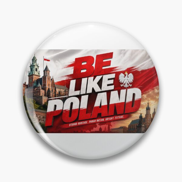 Item preview, Be Like Poland designed and sold by ArtCraftLab.