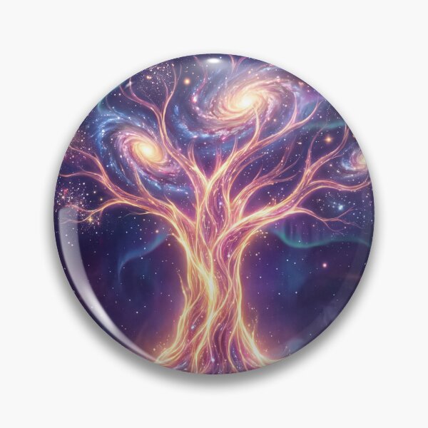Item preview, Nebula Tree of Stars Cosmic Galaxy Art designed and sold by SnazzifyDigital.