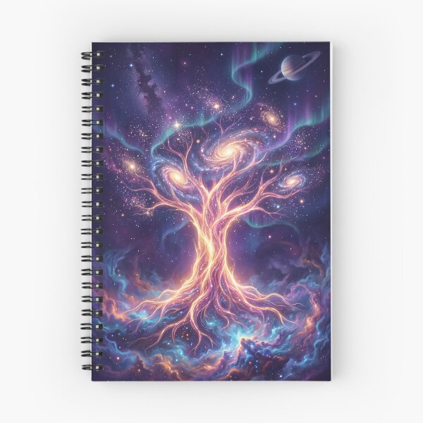 Item preview, Nebula Tree of Stars Cosmic Galaxy Art designed and sold by SnazzifyDigital.
