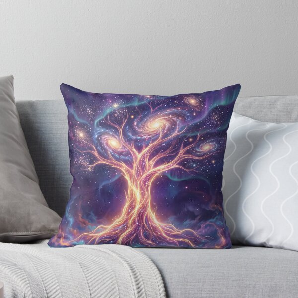 Item preview, Nebula Tree of Stars Cosmic Galaxy Art designed and sold by SnazzifyDigital.
