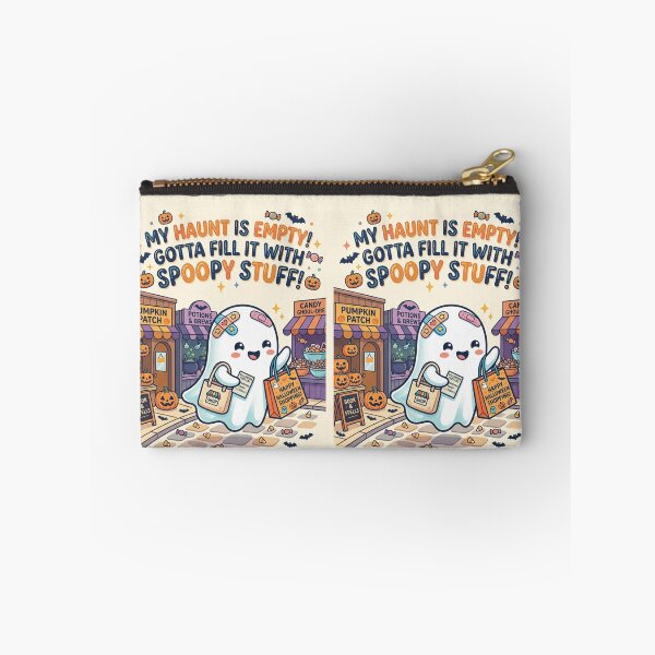 Item preview, Off To Shopping Cute Ghost Funny Retail Therapy Art designed and sold by NikBrin Prevail .