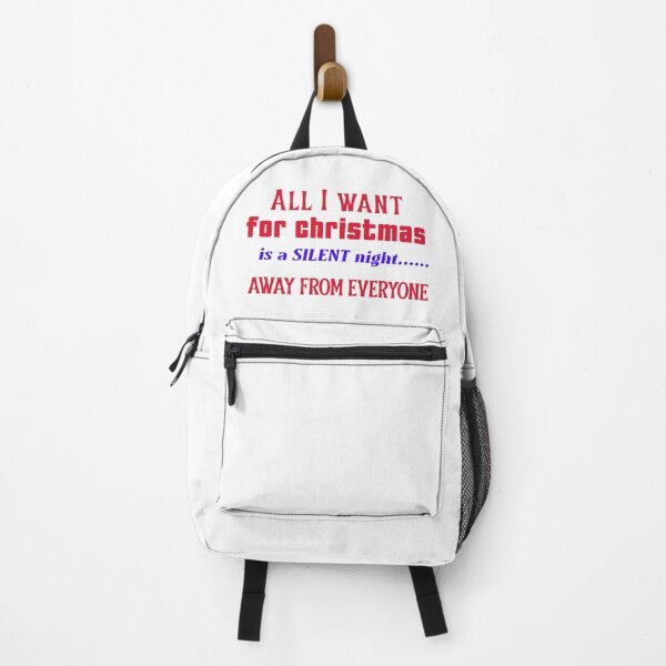 Item preview, All I want for Christmas is a silent night .... away from everyone designed and sold by CreationsbYKz.