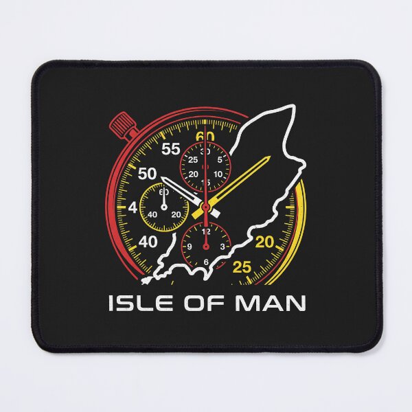 Item preview, Isle of Man TT Racing Chronograph Map Graphic designed and sold by KiwiRider.