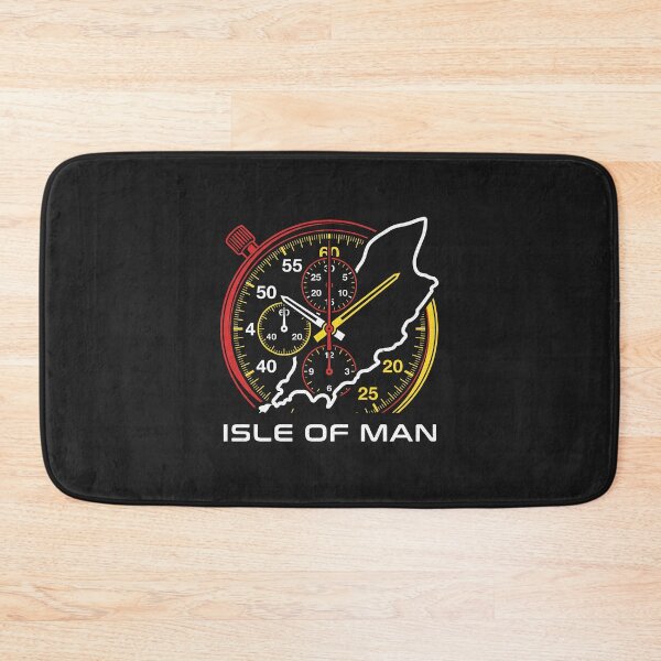 Item preview, Isle of Man TT Racing Chronograph Map Graphic designed and sold by KiwiRider.