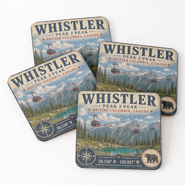 Artikelvorschau, Whistler Peak 2 Peak, British Columbia entworfen und verkauft von naturalsurvival.