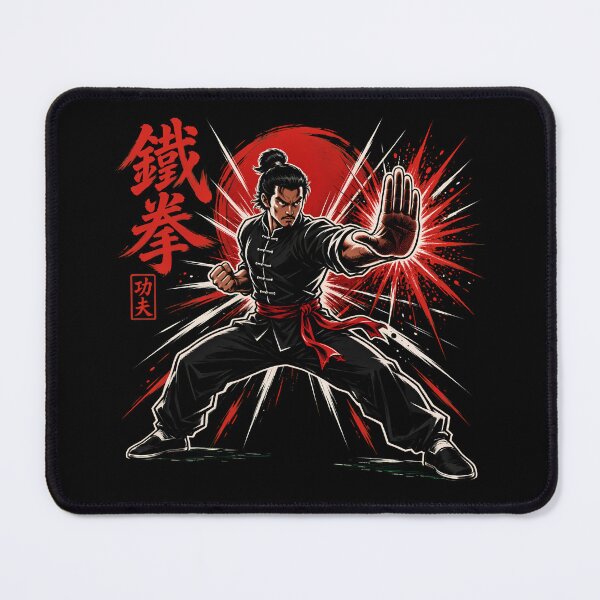 Item preview, Fierce Kung Fu Warrior Comic Energy Burst designed and sold by TshirtsOnline-.