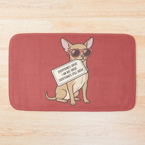 Item preview, Sarcastic Chihuahua 1990s Retro Comic Meme Graphic For Introverted Dog Lovers designed and sold by roarsomethings.
