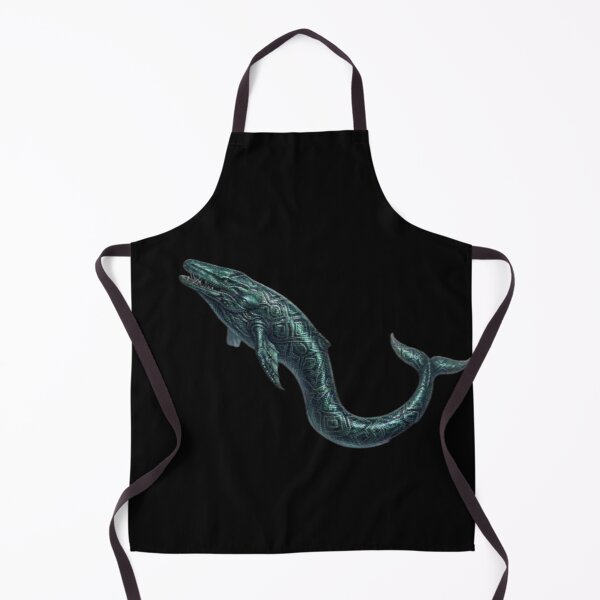 Item preview, Mystic Whale Serpent Hybrid Surreal Ocean Art designed and sold by AfresStudio.