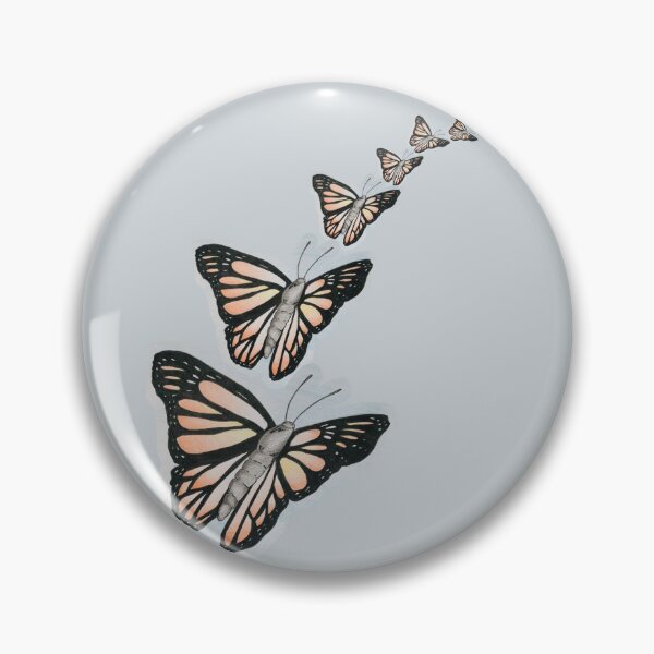 Item preview, Butterfly Arc, colored pencil digital collage designed and sold by GiSilver.