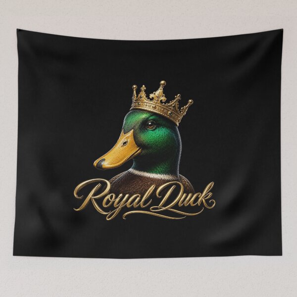 Item preview, royal duck -funny crowned duck designed and sold by gypsy-joker.