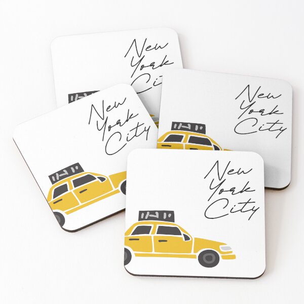 Item preview, New York City | New York Cab | Taxi | Black & Yellow Cab designed and sold by PrintEveryday.