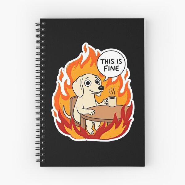 Item preview, Dachshund Inferno Satirical Pop Art designed and sold by Flying Doggo.