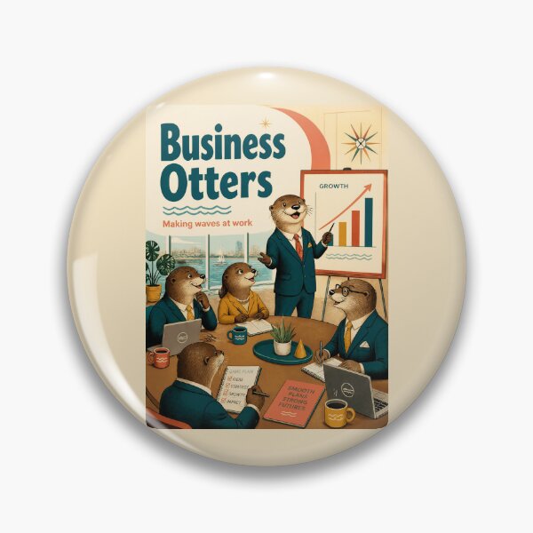 Item preview, Business Otters designed and sold by Holy JM Designs.