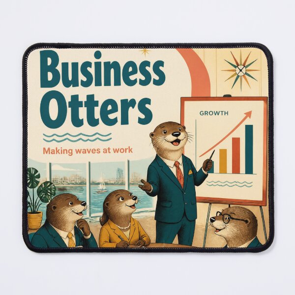 Item preview, Business Otters designed and sold by Holy JM Designs.