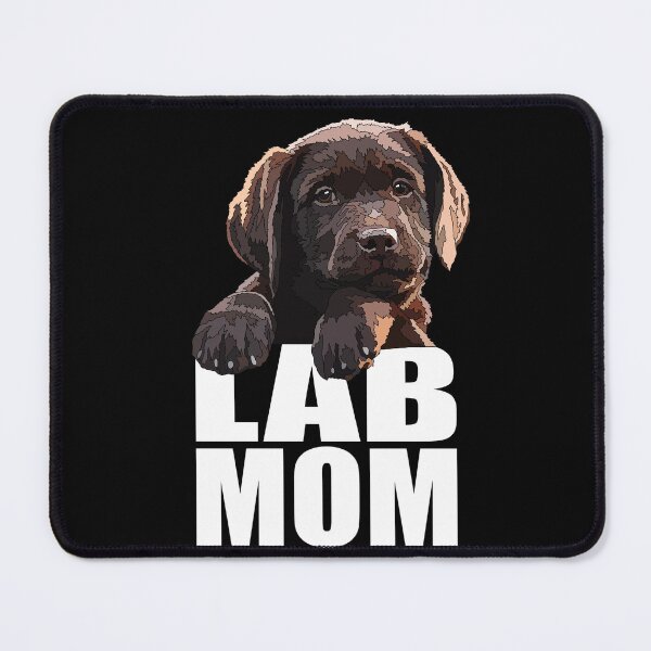 Item preview, Cute Chocolate Labrador Mom Puppy  designed and sold by Just-Arts-4U.