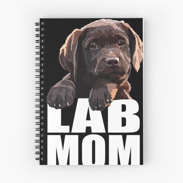 Item preview, Cute Chocolate Labrador Mom Puppy  designed and sold by Just-Arts-4U.
