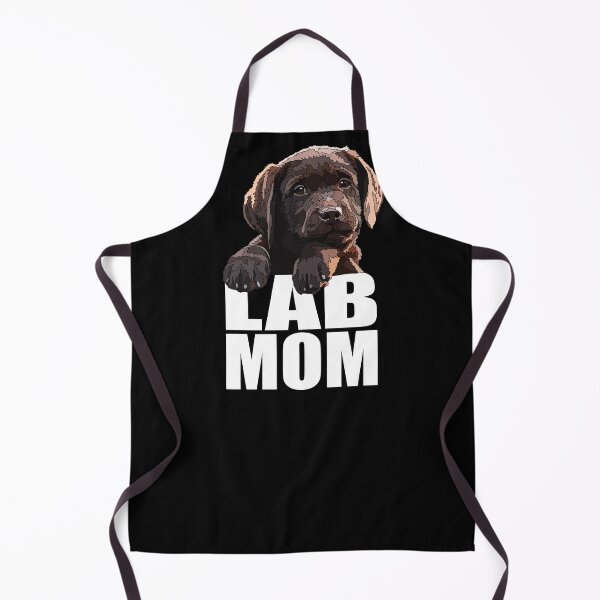 Item preview, Cute Chocolate Labrador Mom Puppy designed and sold by Just-Arts-4U.