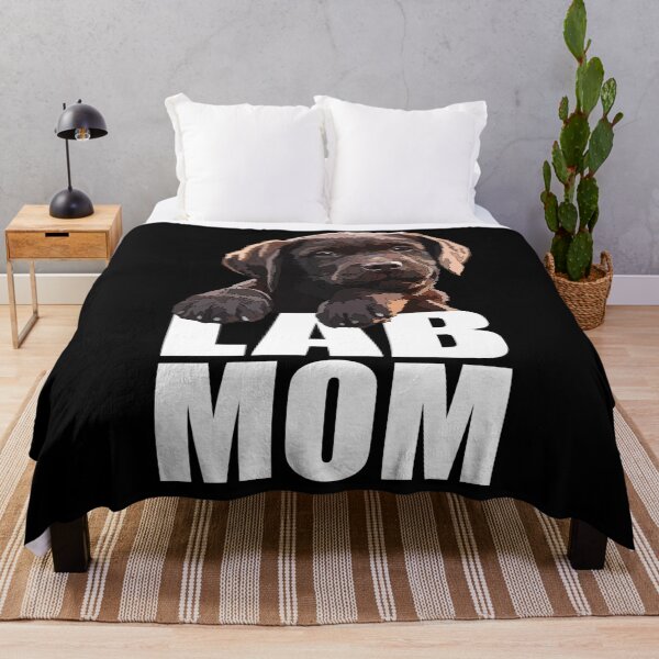 Item preview, Cute Chocolate Labrador Mom Puppy designed and sold by Just-Arts-4U.