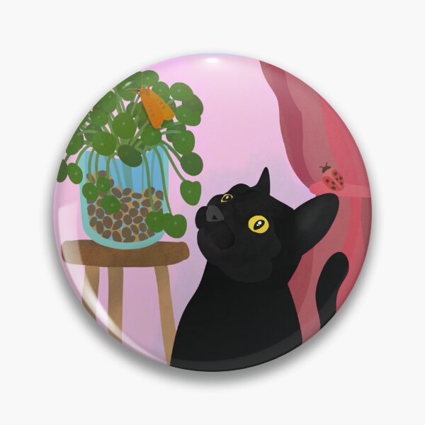Item preview, my black cat wants that moth designed and sold by FandomizedRose.