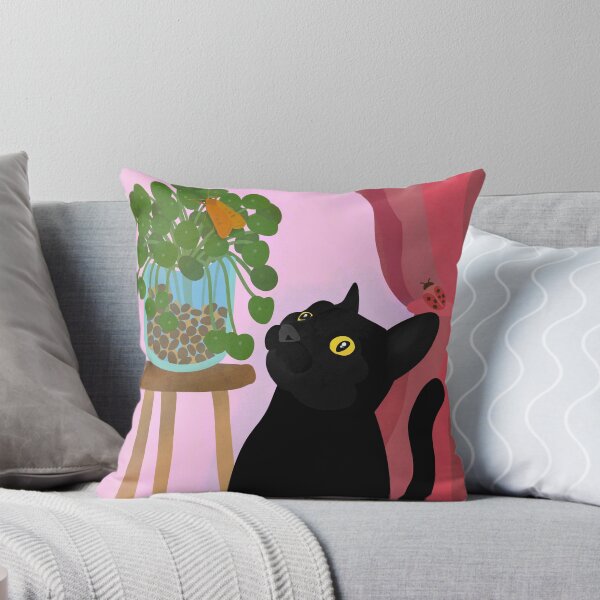 Item preview, my black cat wants that moth designed and sold by FandomizedRose.