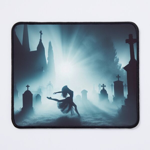 Item preview, Dancing in the Cemetery – Gothic Ballerina Art designed and sold by RKWSHOP.