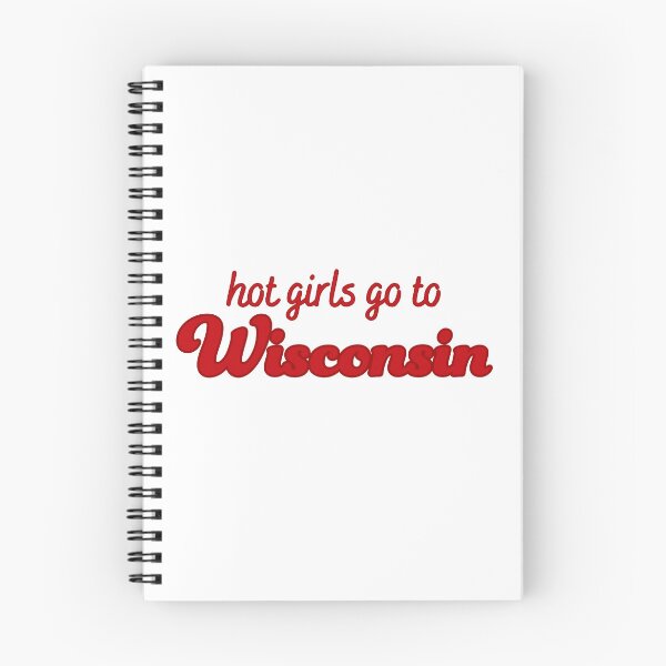 Item preview, Hot Girls Go To Wisconsin (red on red) designed and sold by titanic415.