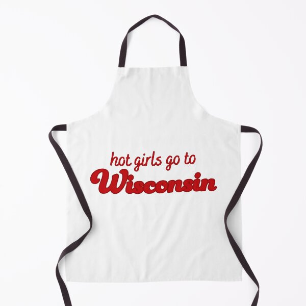 Item preview, Hot Girls Go To Wisconsin (red on red) designed and sold by titanic415.