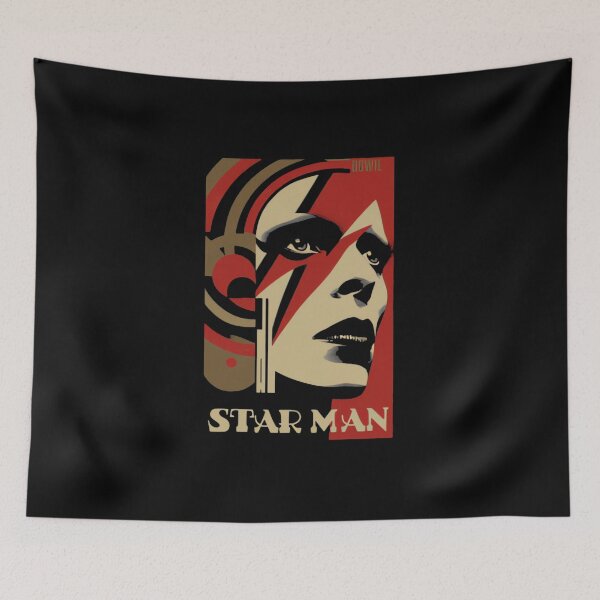 Item preview, David Bowie STARMAN designed and sold by QuimeraTadeo.