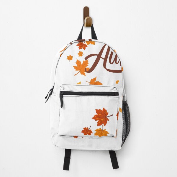 Item preview, Hello Autumn Falling Leaves Typography designed and sold by Esraa-Arts.