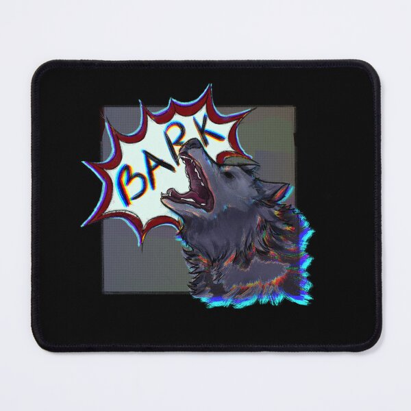 Item preview, Edgy Glitch Wolf Barking designed and sold by DividY.