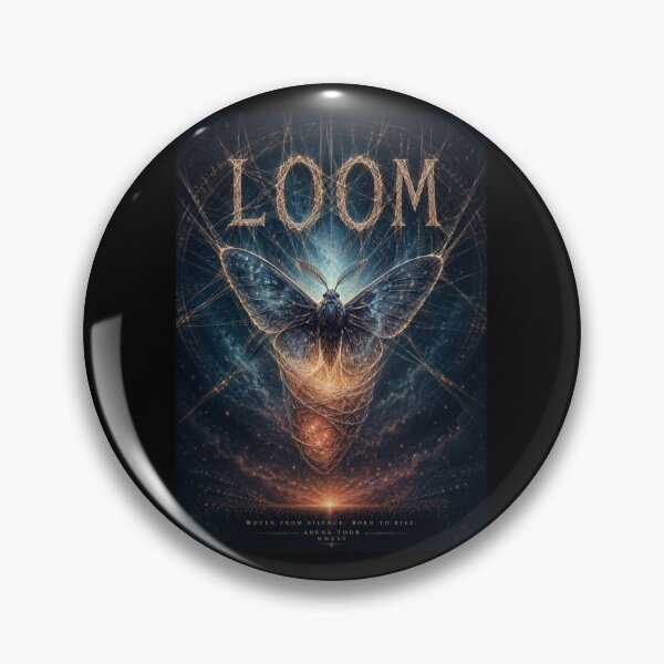Item preview, Loom Era Moth & Thread Tour Graphic Tee designed and sold by Fanverse Merchandise.