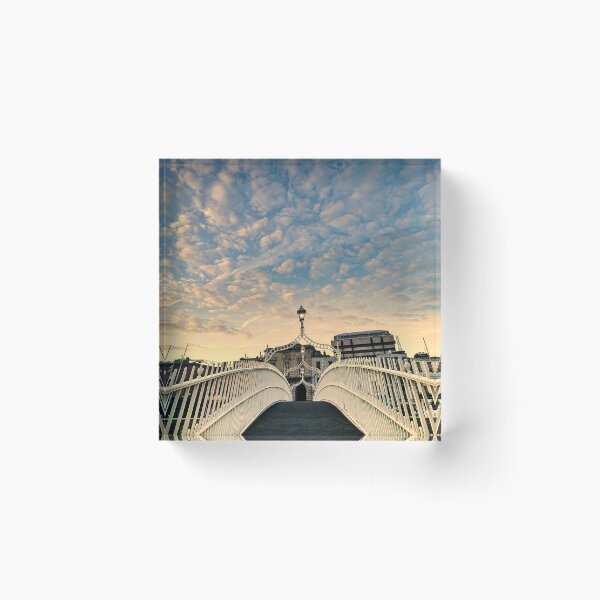 Item preview, The Ha'penny Bridge at sunrise 3 designed and sold by Alex Preiss.