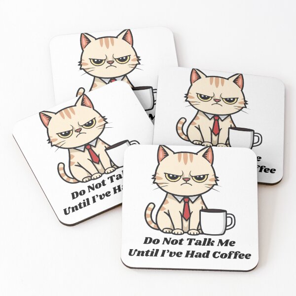 Item preview, Funny Grumpy Cat Until Ive Had Coffee Sarcastic Work Humor  designed and sold by FaridShop ⭐⭐⭐⭐⭐.