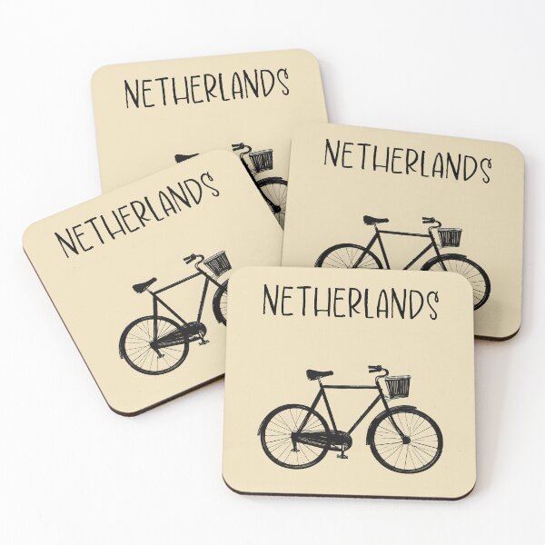 Item preview, Netherlands Bicycle, Just Keep Pedaling Decor designed and sold by MarkedArtPrints.