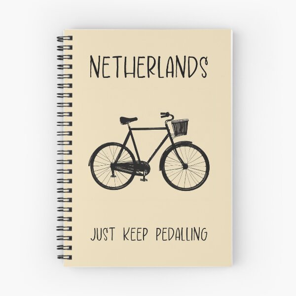 Item preview, Netherlands Bicycle, Just Keep Pedaling Decor designed and sold by MarkedArtPrints.