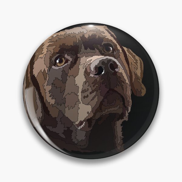 Item preview, Chocolate Labrador Retriever Puppy Dog designed and sold by Just-Arts-4U.