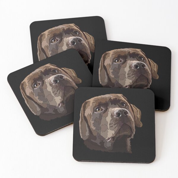 Item preview, Chocolate Labrador Retriever Puppy Dog designed and sold by Just-Arts-4U.