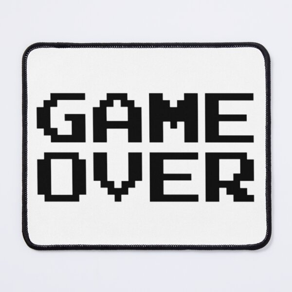 Item preview, Game Over Pixel Text 8-Bit Retro Design designed and sold by The-SilentPlace.