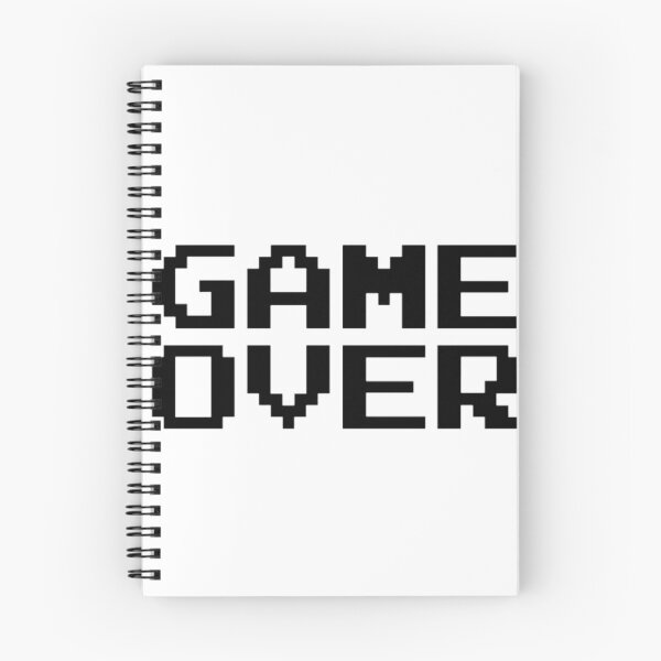 Item preview, Game Over Pixel Text 8-Bit Retro Design designed and sold by The-SilentPlace.