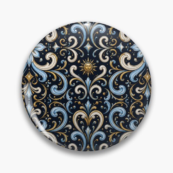 Item preview, Fileteado Pattern Sun of May – Argentine Port Art designed and sold by Esencia Argentina.