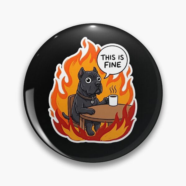 Item preview, Cane Corso Blazing Fire Comic Art designed and sold by Flying Doggo.