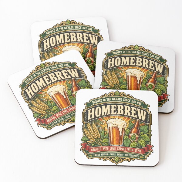 Item preview, Vintage Garage Homebrew Beer Badge designed and sold by Dresut.
