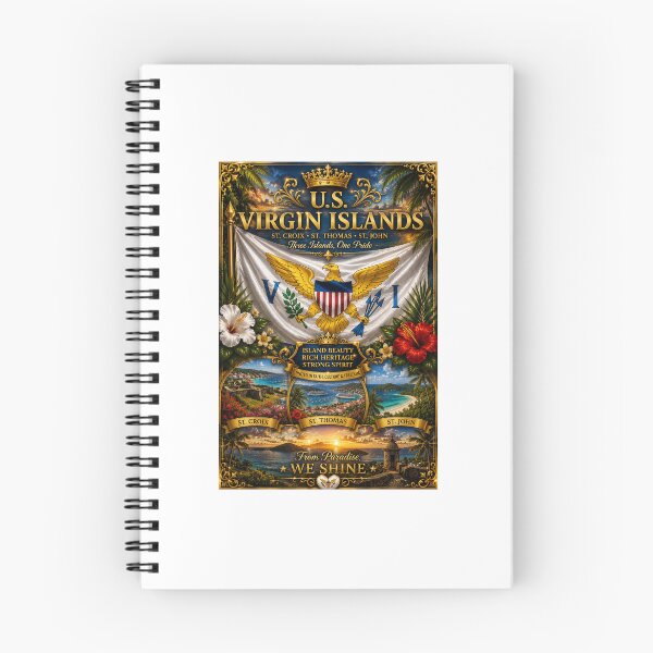 Item preview, U.S. Virgin Islands Pride – St. Croix, St. Thomas & St. John  designed and sold by     Crowned Canvas Studio ⭐ .