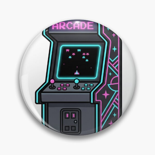 Item preview, Neon Retro Arcade Machine designed and sold by BigBarts11.