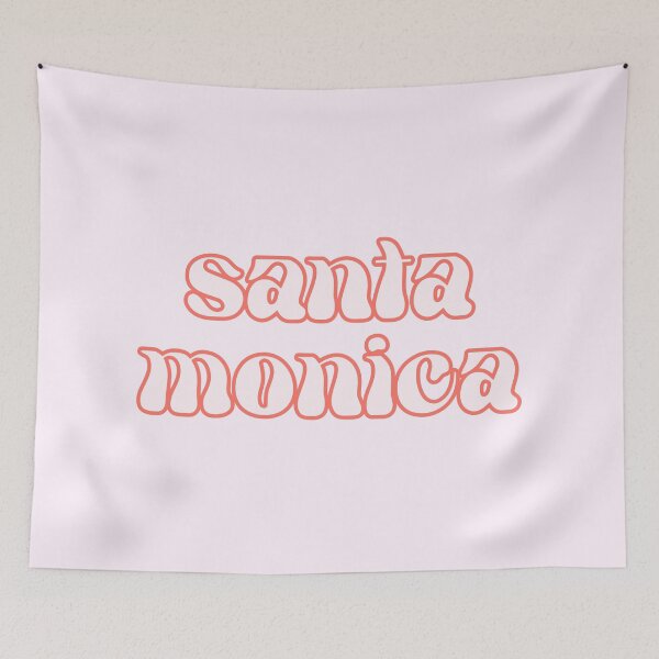 Item preview, Santa Monica - funky font designed and sold by titanic415.